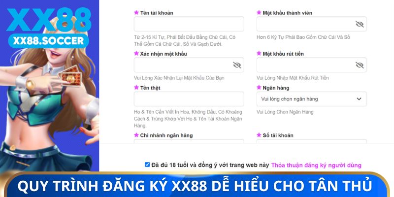 Quy trình đăng ký XX88 dễ hiểu cho tân thủ