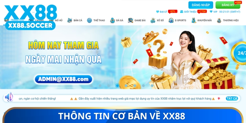 Thông tin cơ bản về XX88